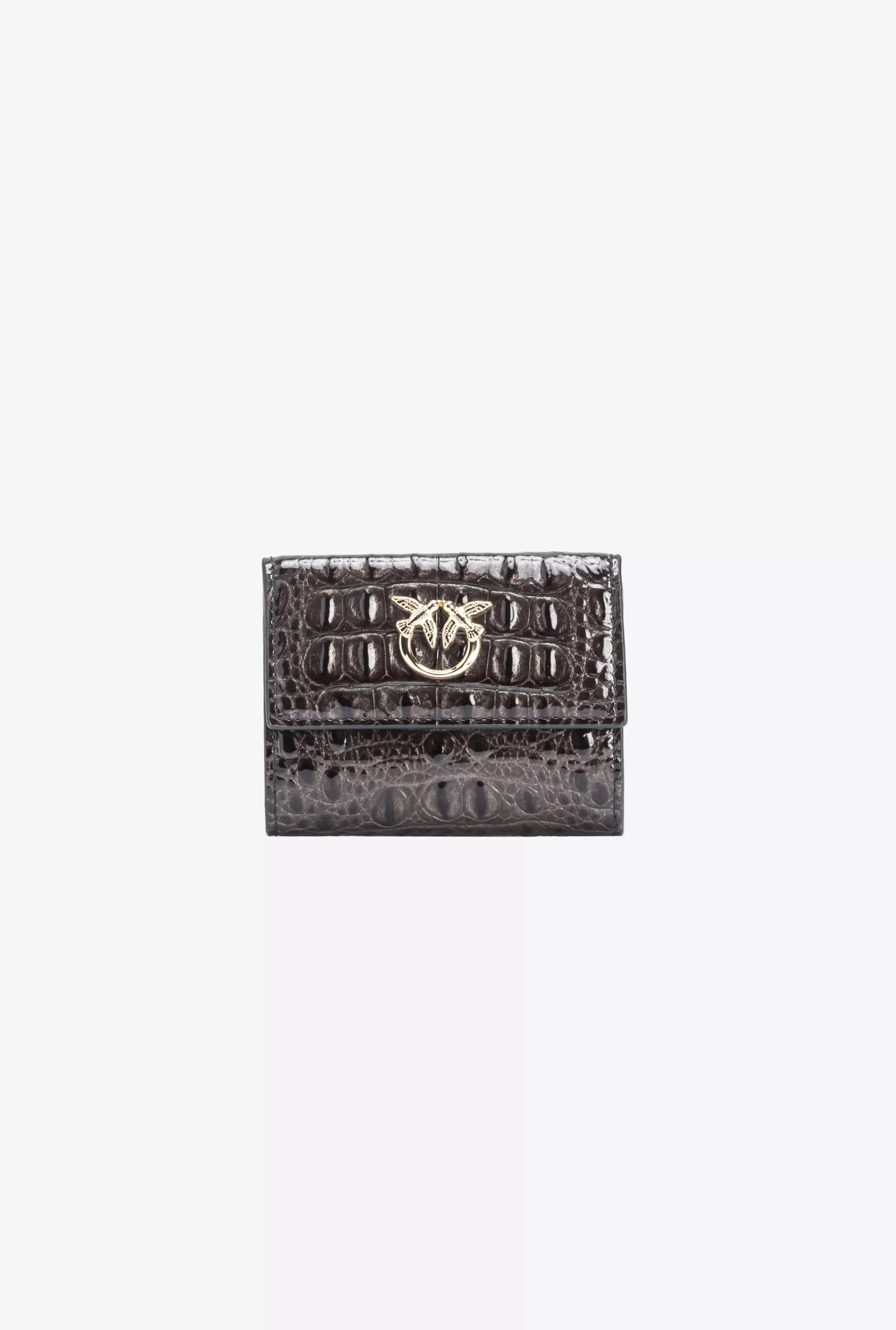 PINKO Portfele | Limited Edition-Mały Portfel Z Wzorem Skóry Krokodyla Galleria