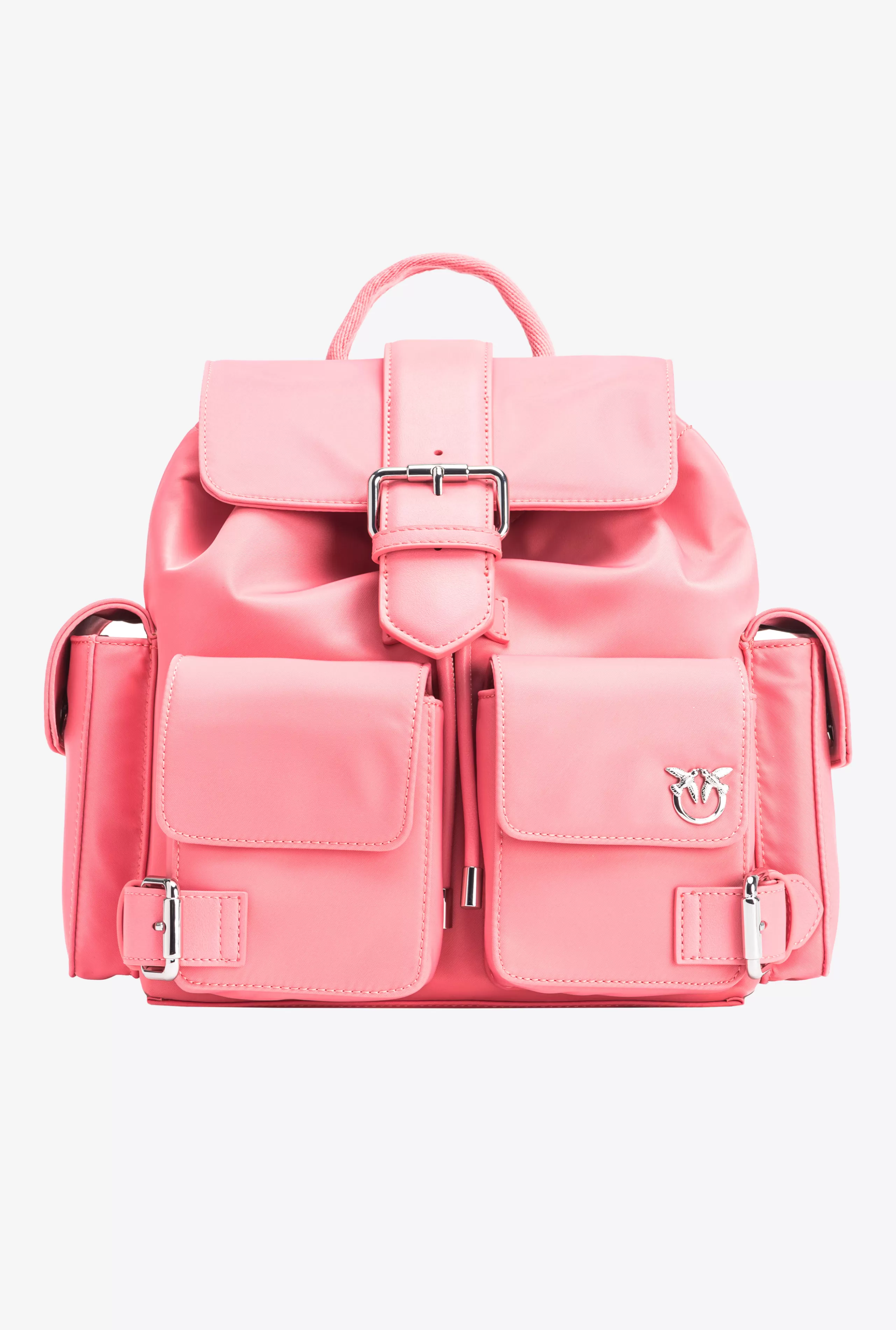 PINKO Plecaki-Plecak Multipocket Z Tkaniny Z Recyklingu