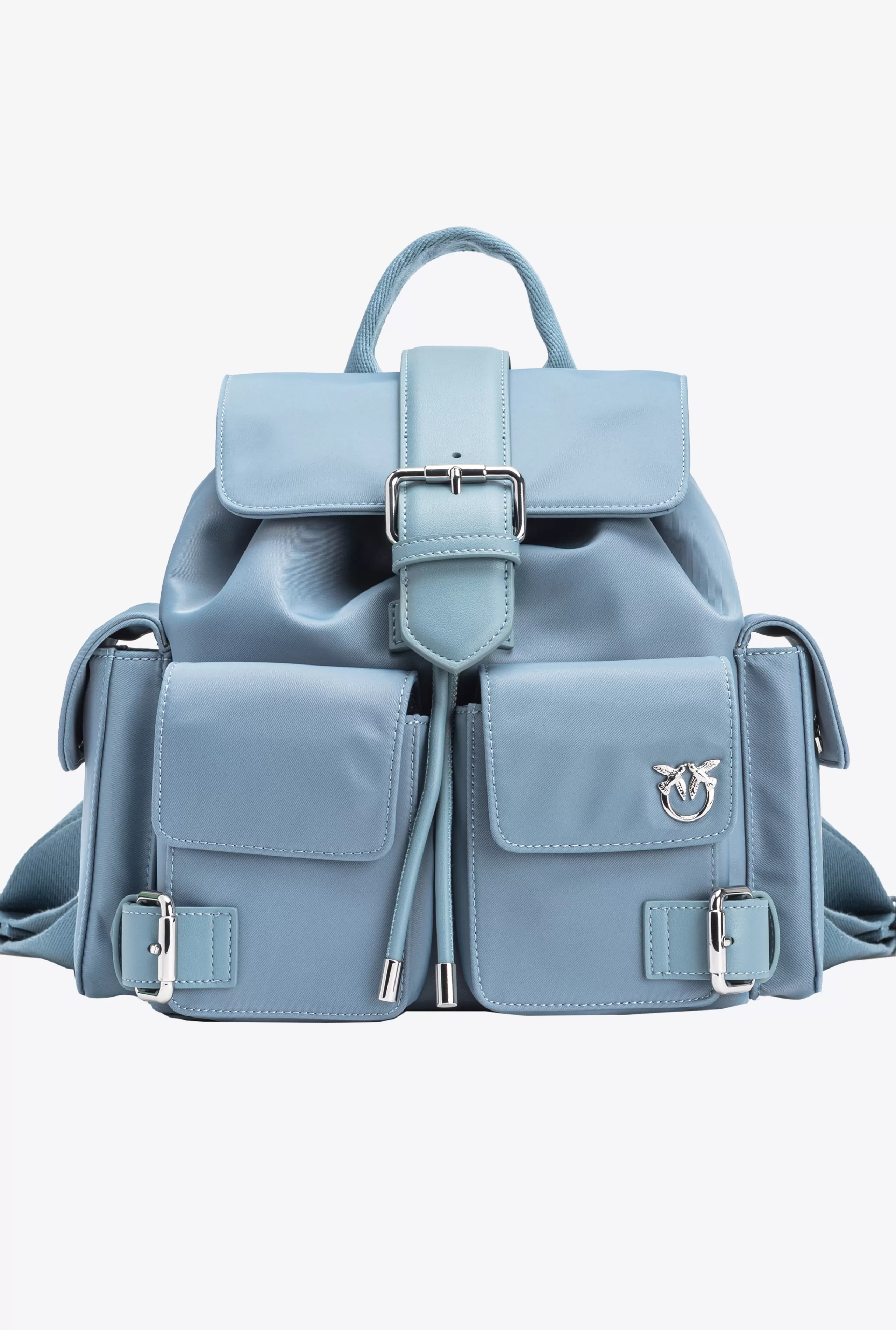 PINKO Plecaki-Plecak Multipocket Z Tkaniny Z Recyklingu